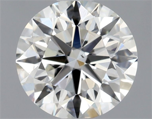 Picture of Natural Diamond 0.72 Carats, Round with Excellent Cut, G Color, SI1 Clarity and Certified by GIA