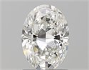 Natural Diamond 1.21 Carats, Oval with  Cut, G Color, VS2 Clarity and Certified by GIA