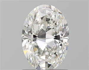 Picture of Natural Diamond 1.21 Carats, Oval with  Cut, G Color, VS2 Clarity and Certified by GIA