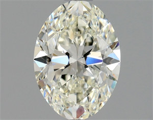 Picture of Natural Diamond 1.01 Carats, Oval with  Cut, J Color, VVS2 Clarity and Certified by GIA