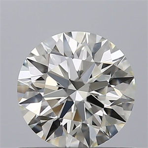 Foto Diamante Natural 0.56 quilates, Redondo , Color H, claridad VVS1 y certificado IGI de