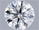 Diamante Natural 0.51 quilates, Redondo , Color H, claridad VVS2 y certificado IGI