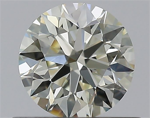 Foto Diamante Natural 0.56 quilates, Redondo , Color M, claridad IF y certificado GIA de