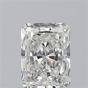 Picture of Natural Diamond 0.50 Carats, Radiant with  Cut, H Color, VS1 Clarity and Certified by GIA