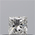 Diamante Natural 0.25 quilates, Princesa , Color F, claridad VVS1 y certificado GIA