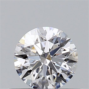 Picture of Natural Diamond 0.45 Carats, Round with Excellent Cut, D Color, VVS1 Clarity and Certified by GIA