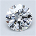 Diamante Natural 1.51 quilates, Redondo , Color D, claridad VVS2 y certificado GIA