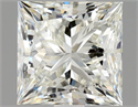 Natural Diamond 1.03 Carats, Princess with  Cut, K Color, VS2 Clarity and Certified by GIA