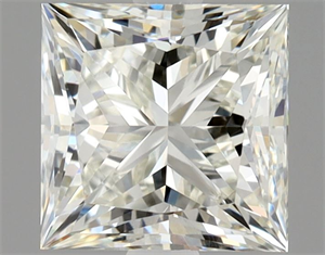Picture of Natural Diamond 1.03 Carats, Princess with  Cut, K Color, VS2 Clarity and Certified by GIA