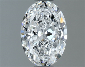 Picture of Natural Diamond 0.80 Carats, Oval with  Cut, D Color, VS2 Clarity and Certified by GIA