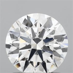 Picture of Lab Grown Diamond 1.03 Carats, Round with Ideal Cut, D Color, VVS1 Clarity and Certified by IGI