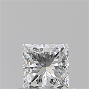 Foto Diamante Natural 0.51 quilates, Princesa , Color F, claridad VVS2 y certificado GIA de