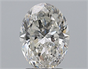 Natural Diamond 2.51 Carats, Oval with  Cut, G Color, SI2 Clarity and Certified by GIA