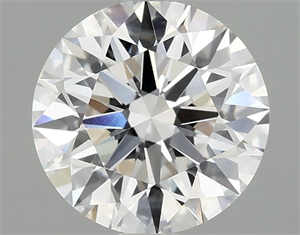 Picture of Lab Grown Diamond 1.44 Carats, Round with Ideal Cut, D Color, VS1 Clarity and Certified by IGI