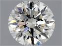 Diamante Natural 0.40 quilates, Redondo , Color J, claridad SI1 y certificado GIA