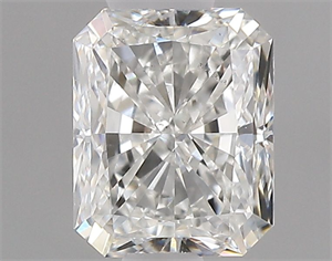 Picture of Natural Diamond 0.50 Carats, Radiant with  Cut, H Color, VS2 Clarity and Certified by GIA