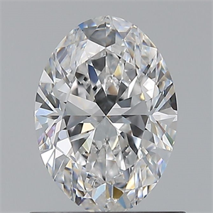 Picture of Natural Diamond 0.80 Carats, Oval with  Cut, D Color, VS2 Clarity and Certified by GIA