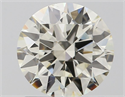 Natural Diamond 1.21 Carats, Round with Excellent Cut, J Color, VS2 Clarity and Certified by IGI