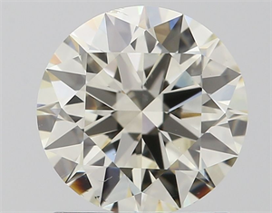 Picture of Natural Diamond 1.21 Carats, Round with Excellent Cut, J Color, VS2 Clarity and Certified by IGI