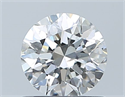 Natural Diamond 0.70 Carats, Round with Excellent Cut, H Color, SI1 Clarity and Certified by GIA