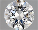 Diamante Natural 1.00 quilates, Redondo , Color E, claridad VVS1 y certificado GIA