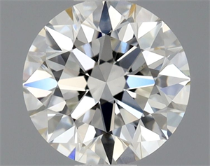 Picture of Natural Diamond 0.50 Carats, Round with Excellent Cut, H Color, VS2 Clarity and Certified by GIA