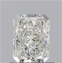 Natural Diamond 0.91 Carats, Radiant with  Cut, J Color, VS2 Clarity and Certified by GIA