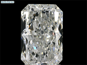 Picture of Natural Diamond 2.50 Carats, Radiant with  Cut, G Color, VS2 Clarity and Certified by GIA