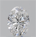 Diamante Natural 0.70 quilates, Ovalado , Color F, claridad VS2 y certificado GIA
