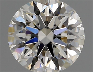 Foto Diamante Natural 0.58 quilates, Redondo , Color H, claridad VS2 y certificado GIA de