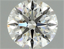 Natural Diamond 0.83 Carats, Round with Excellent Cut, I Color, VVS1 Clarity and Certified by GIA
