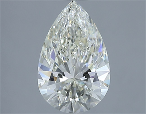 Picture of Natural Diamond 2.03 Carats, Pear with  Cut, K Color, SI1 Clarity and Certified by IGI