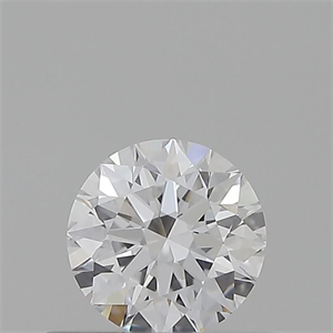 Picture of Natural Diamond 0.40 Carats, Round with Excellent Cut, D Color, IF Clarity and Certified by GIA