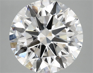 Picture of Lab Grown Diamond 5.04 Carats, Round with Excellent Cut, E Color, VVS2 Clarity and Certified by IGI