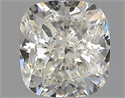 Natural Diamond 0.70 Carats, Cushion with  Cut, J Color, SI1 Clarity and Certified by GIA