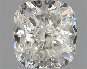 Foto Diamante Natural 0.70 quilates, Del cojín , Color J, claridad SI1 y certificado GIA de