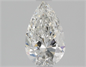 Natural Diamond 0.91 Carats, Pear with  Cut, G Color, VVS1 Clarity and Certified by GIA