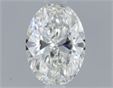 Diamante Natural 0.60 quilates, Ovalado , Color G, claridad VVS1 y certificado GIA