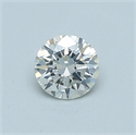 Diamante Natural 0.50 quilates, Redondo , Color H, claridad SI2 y certificado GIA