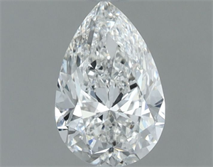 Foto Diamante Natural 0.70 quilates, De pera , Color G, claridad SI1 y certificado GIA de