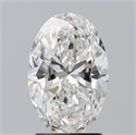 Natural Diamond 2.01 Carats, Oval with  Cut, G Color, VS2 Clarity and Certified by GIA