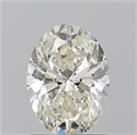 Diamante Natural 1.20 quilates, Ovalado , Color J, claridad VVS1 y certificado GIA