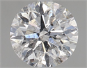 Diamante Natural 0.90 quilates, Redondo , Color F, claridad SI2 y certificado HRD