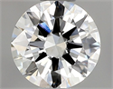 Diamante Natural 0.40 quilates, Redondo , Color F, claridad VVS1 y certificado GIA
