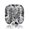 Natural Diamond 0.51 Carats, Cushion with  Cut, D Color, VVS1 Clarity and Certified by GIA