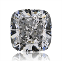 Natural Diamond 0.51 Carats, Cushion with  Cut, D Color, VVS1 Clarity and Certified by GIA