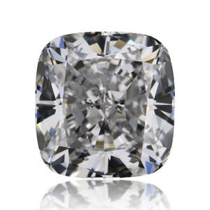 Picture of Natural Diamond 0.51 Carats, Cushion with  Cut, D Color, VVS1 Clarity and Certified by GIA