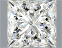 Natural Diamond 1.25 Carats, Princess with  Cut, I Color, VS1 Clarity and Certified by GIA