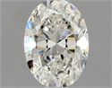 Diamante Natural 0.75 quilates, Ovalado , Color H, claridad VS1 y certificado GIA