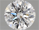 Diamante Natural 0.72 quilates, Redondo , Color D, claridad VVS1 y certificado GIA